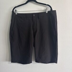 7 Diamonds Shorts Mens 34 Black  Momentum Performance Lightweight Active 7D Golf